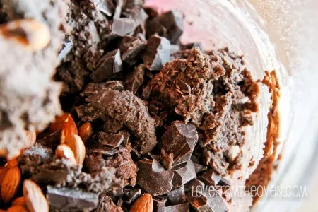Dark Chocolate Almond Cookies-4