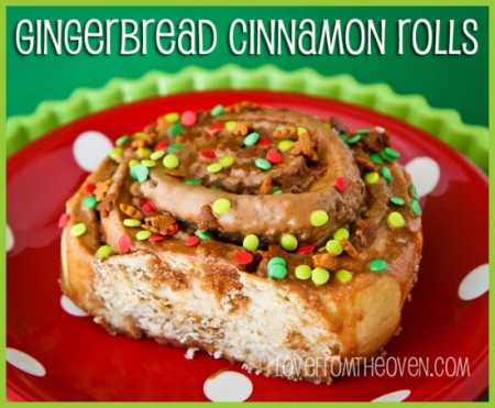 Gingerbread Cinnamon Roll Recipe