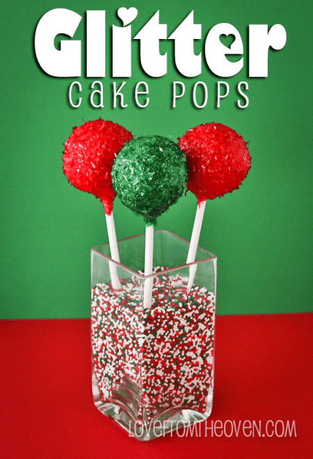 Glitter Cake Pops