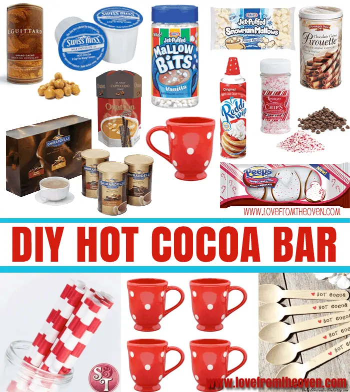 How To Set Up A Hot Chocolate Station