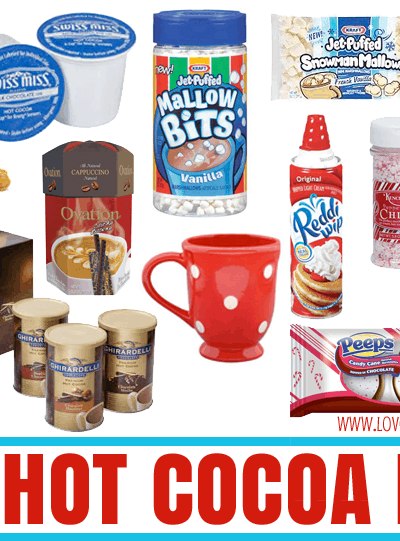 Hot Cocoa Bar Ideas