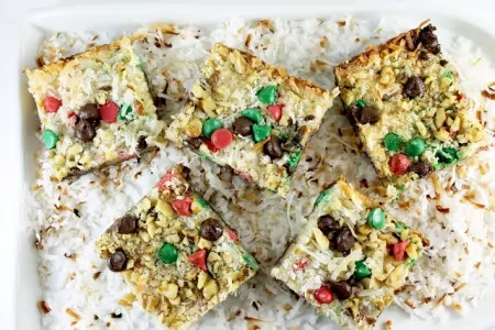 Gingersnap Cookie Bar opskrift 