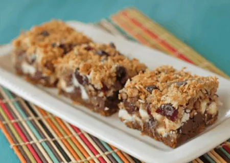 Coconut Ginger 7 Layer Bars From Oh Nuts!