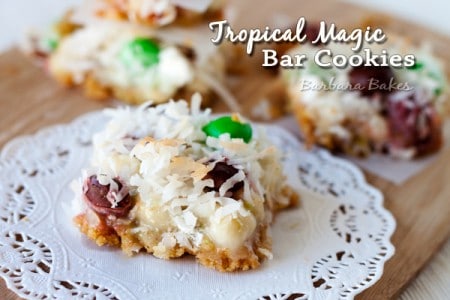 Tropical Magic Bar Cookies From Barbara Bakes