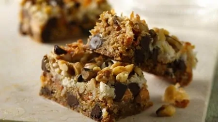 Barras de Galletas Mágicas sin Gluten