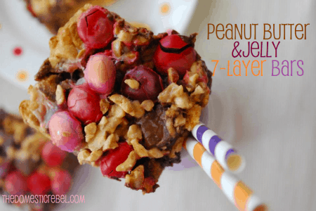 Peanut Butter And Jelly Magic Bar Recipe