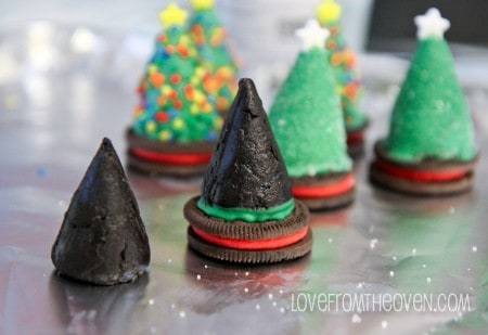 Christmas Tree Cake Pops