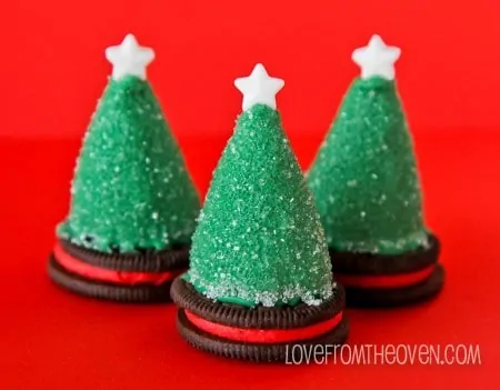 Christmas Tree Cookies