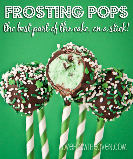 Frosting Pops.  That's right, frosting pops!