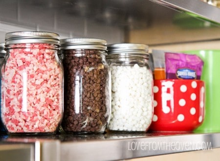 Holiday decorating in the kitchen