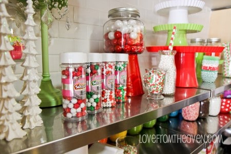 Decorating with candy