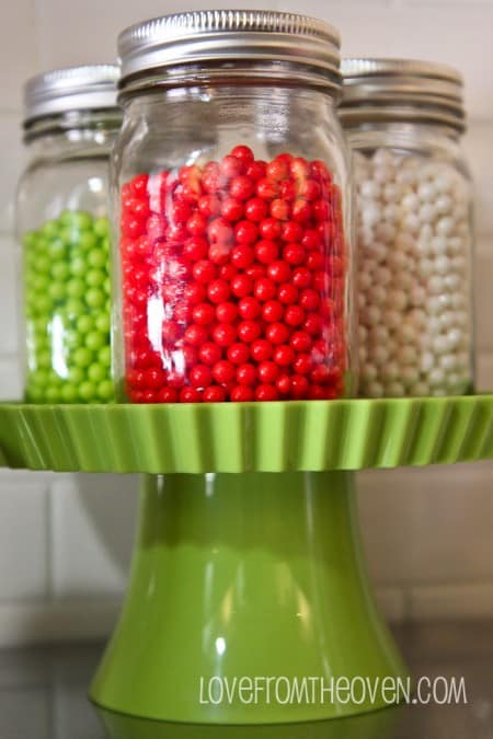 Candy In Glass Jars