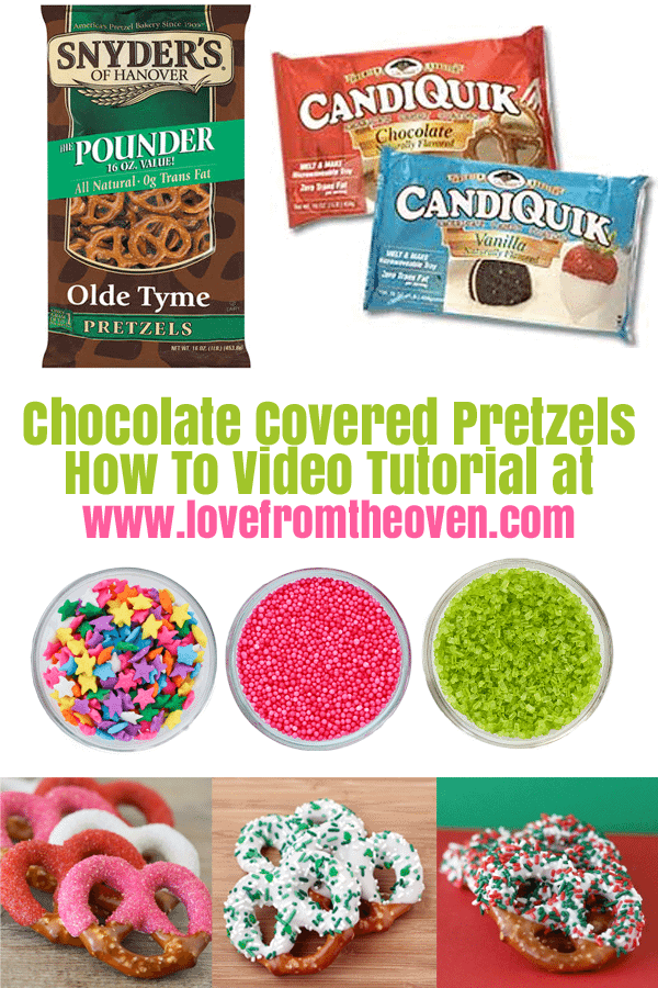 How To Make Chocolate Covered Pretzels With Video Tutorial.