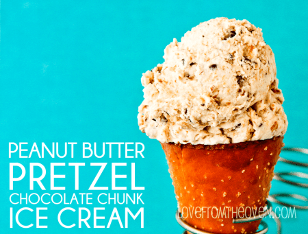 Peanut Butter Chocolate Pretzel Ice Cream