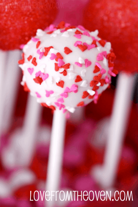 Cake Pops For Valentine's Day