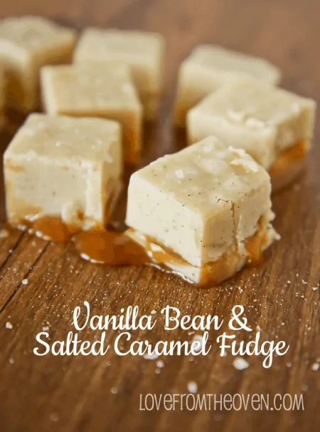 Vanilla Bean And Salted Caramel Fudge Recipe