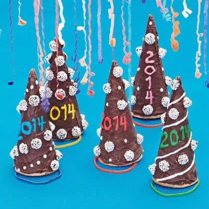 New Year's Hat Cones