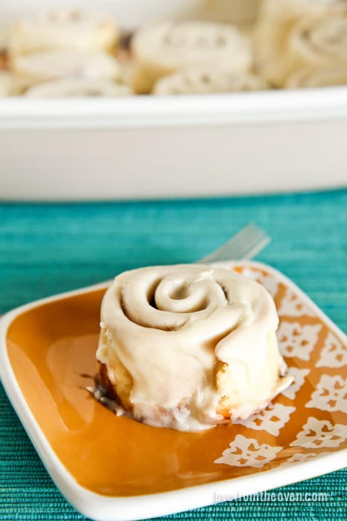 Easy Cinnamon Roll Recipe • Love From The Oven