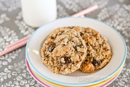 Oatmeal Cookies Made Without Flour
