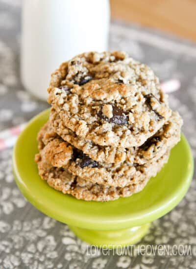 Chewy Oatmeal Cookie Recipe