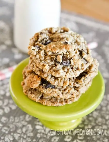 Chewy Oatmeal Cookie Recipe
