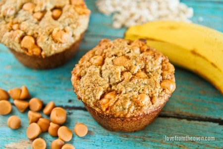 Butterscotch Oatmeal Muffin Recipe