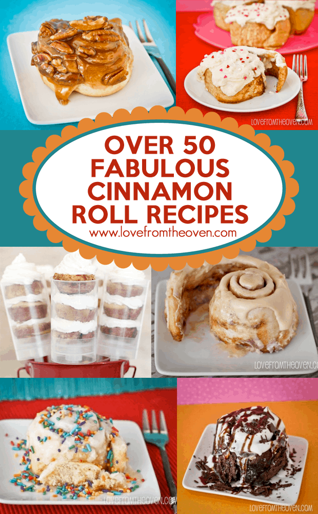 Cinnamon Roll Recipe Round Up