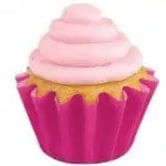 Pink Wave Cupcake Liners