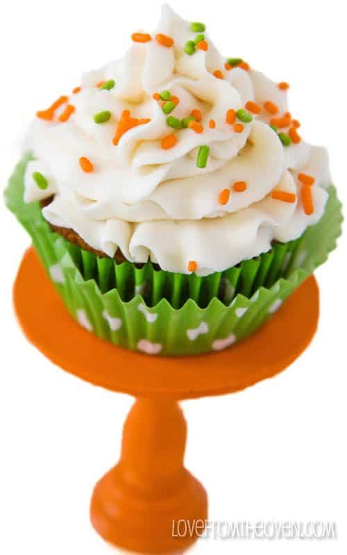 Carrot Cake Cupcakes With Cream Cheese Frosting