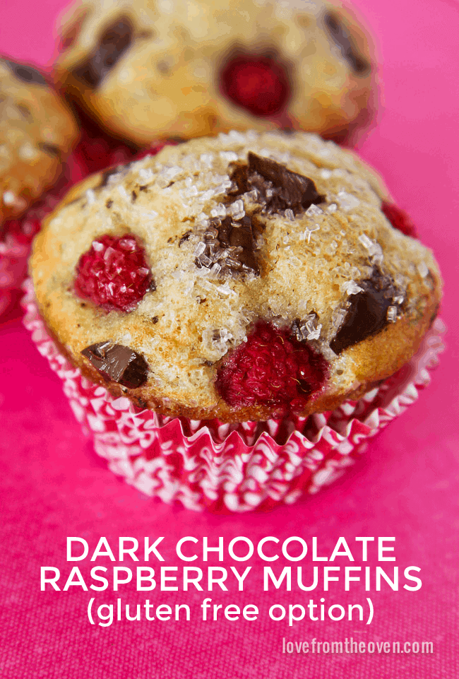 Chocolate Raspberry Muffins