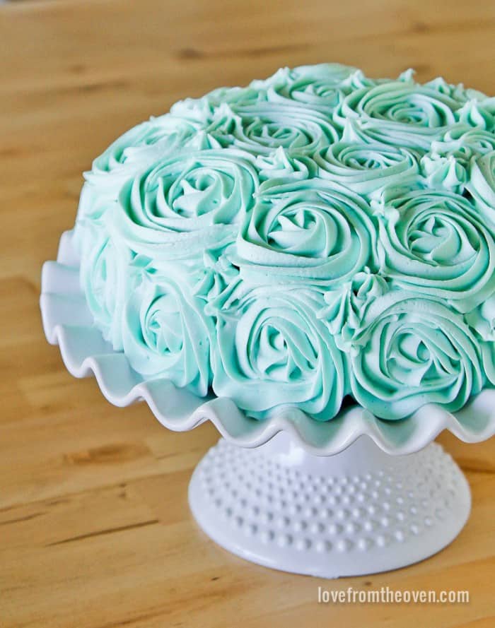 Gluten Free Rose Cake