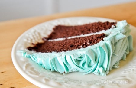 Chocolate Rose Cake