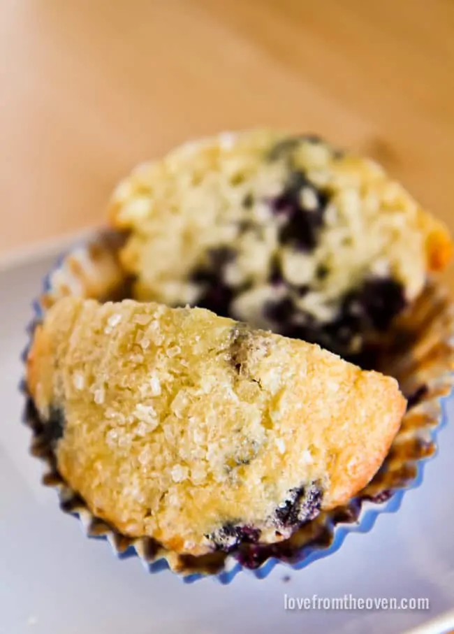 Lemon Blueberry Muffins