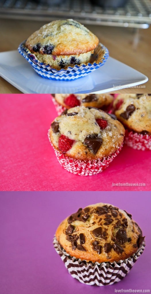 Regular and Gluten Free Muffin Recipes