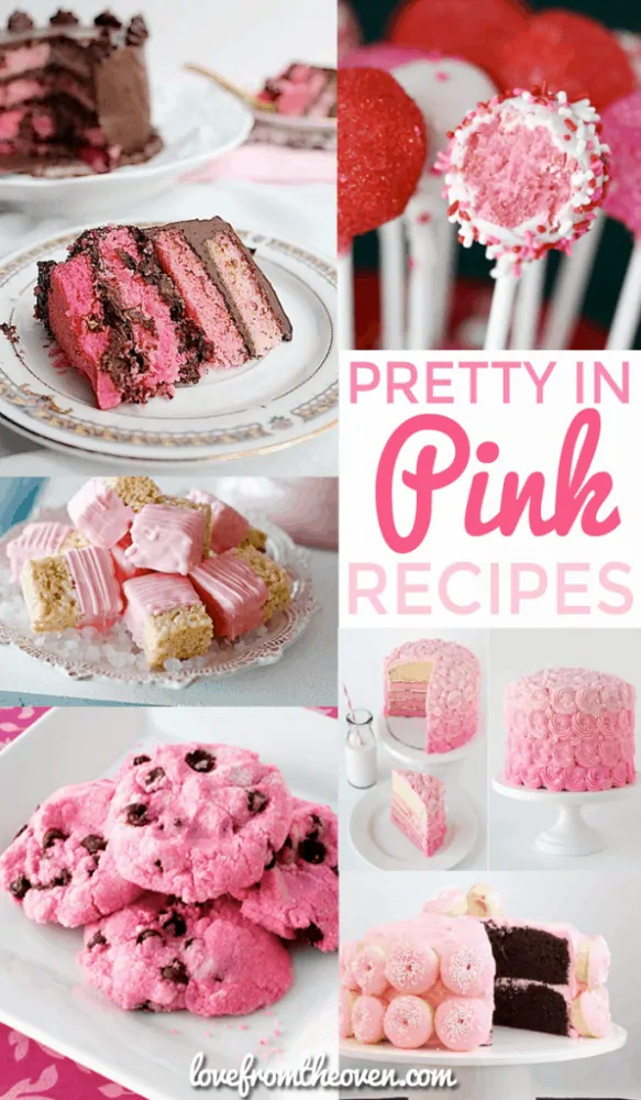 Pink Recipes For Valentine's Day