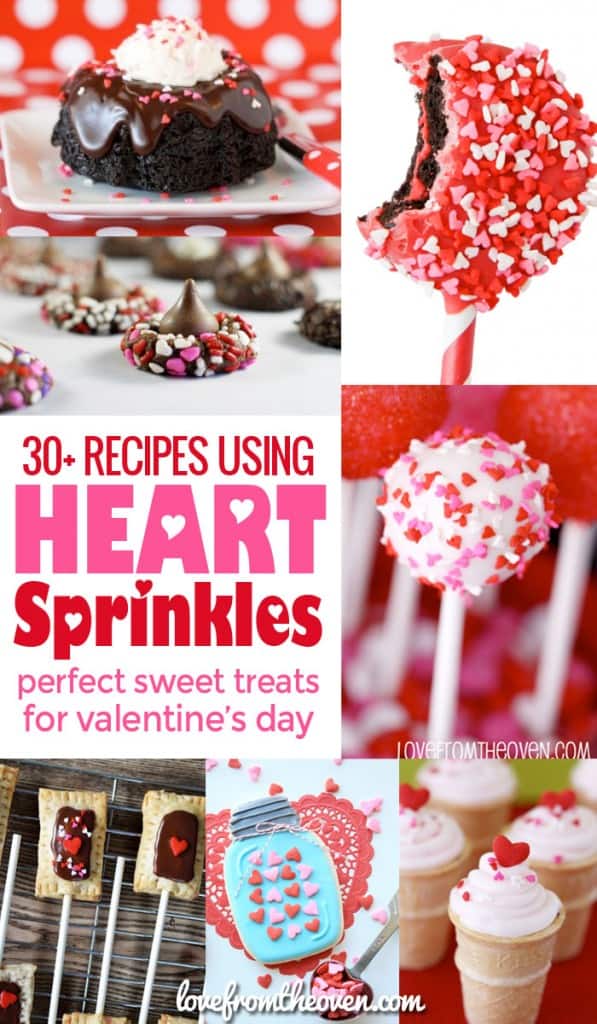 Valentine Recipes Using Heart Sprinkles