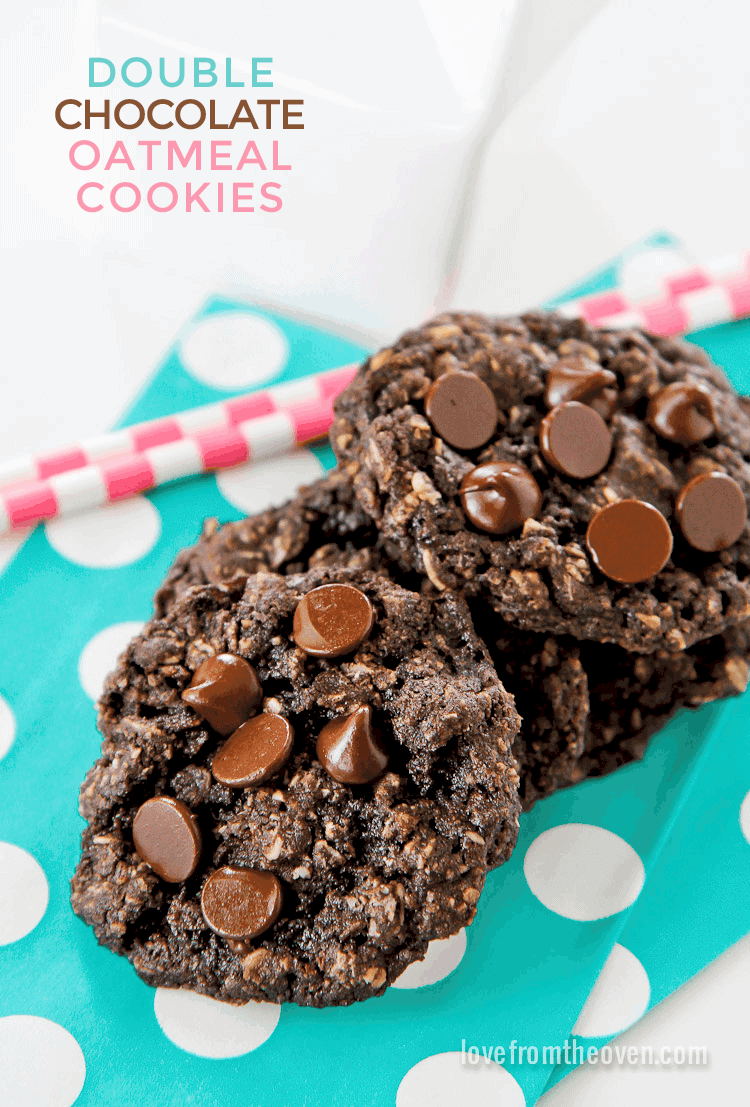 Chocolate Oatmeal Cookies