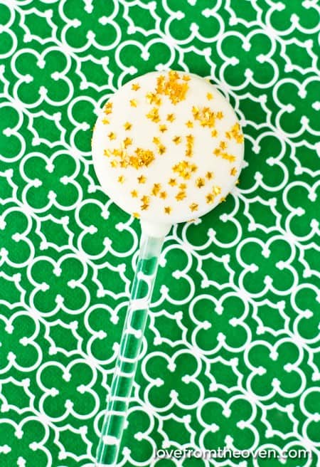 St Patricks Cookie Pops