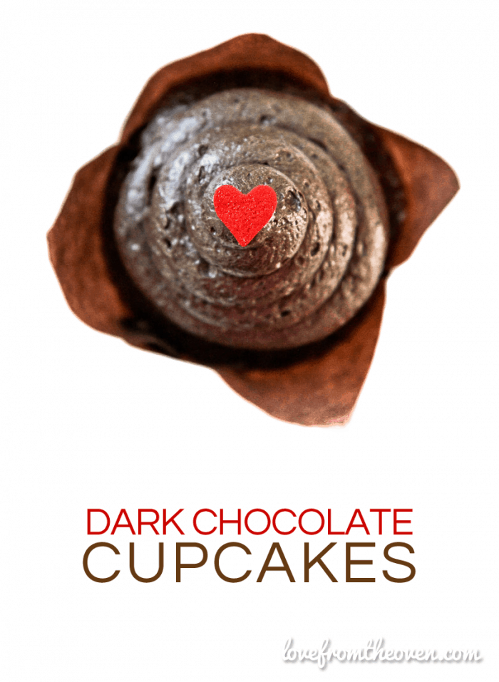 Dark Chocolate Cupcakes