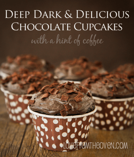 Dark Chocolate Cupcakes