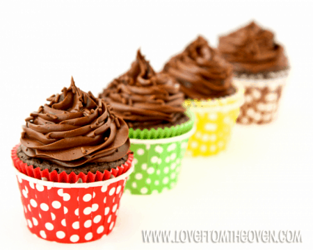 Raspberry Brownie Chocolate Cupcakes