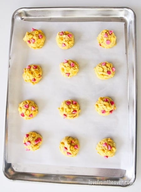 Lemon Cake Mix Cookies