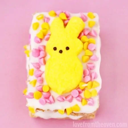 PEEPS Stuffed Crispy Treats at Love From The Oven