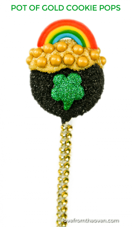 Pot Of Gold Cookie Pops