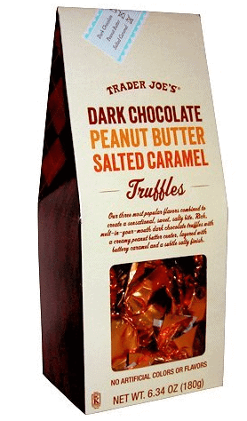 Trader Joe's Chocolate Peanut Butter Caramel Truffles