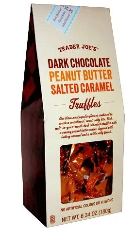 Trader Joe's Chocolate Peanut Butter Caramel Truffles