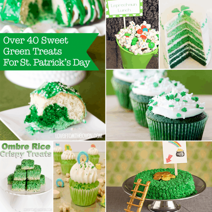 St Patrick's Day Desserts