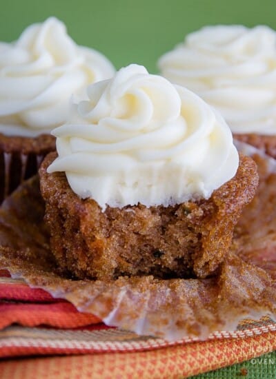 Easy Carrot Cake Cupcakes