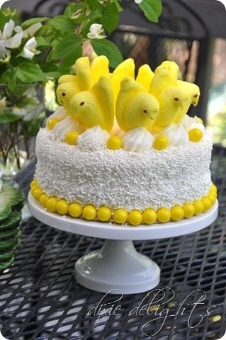 Peeps Cake 