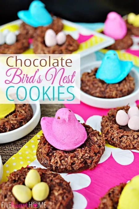 PEEPS Birdnest Cookies